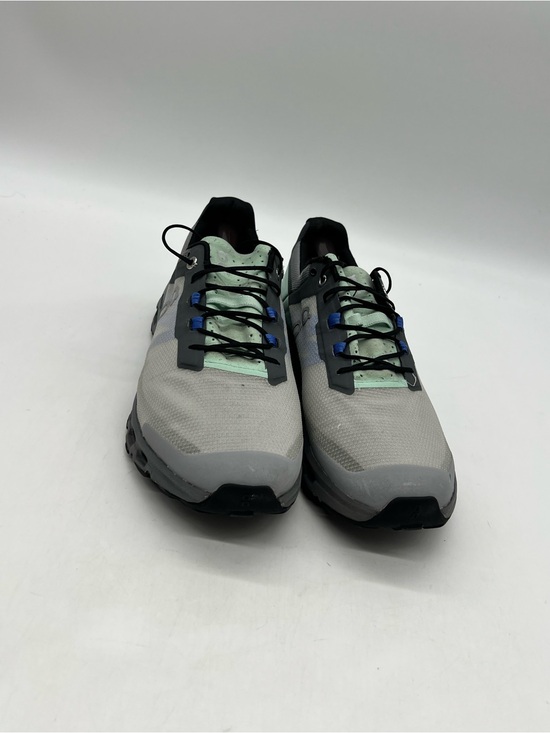 On Running Other - On Cloudvista Men’s 10 Alloy Black Gray Mint Mesh Trail Running Shoes 64.98272.
